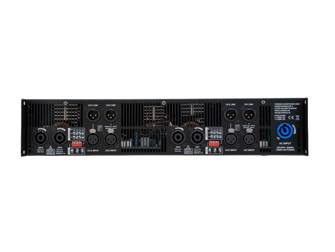 PSSO QDA-6000 MK2 4-Kanal-Verstärker