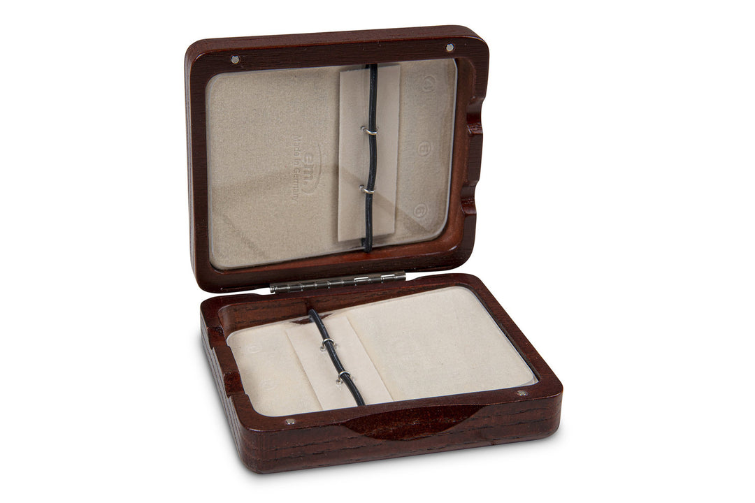 GEWA Blätter case Klarinette 6 Blätter - Rotbraun lackiertes Finish