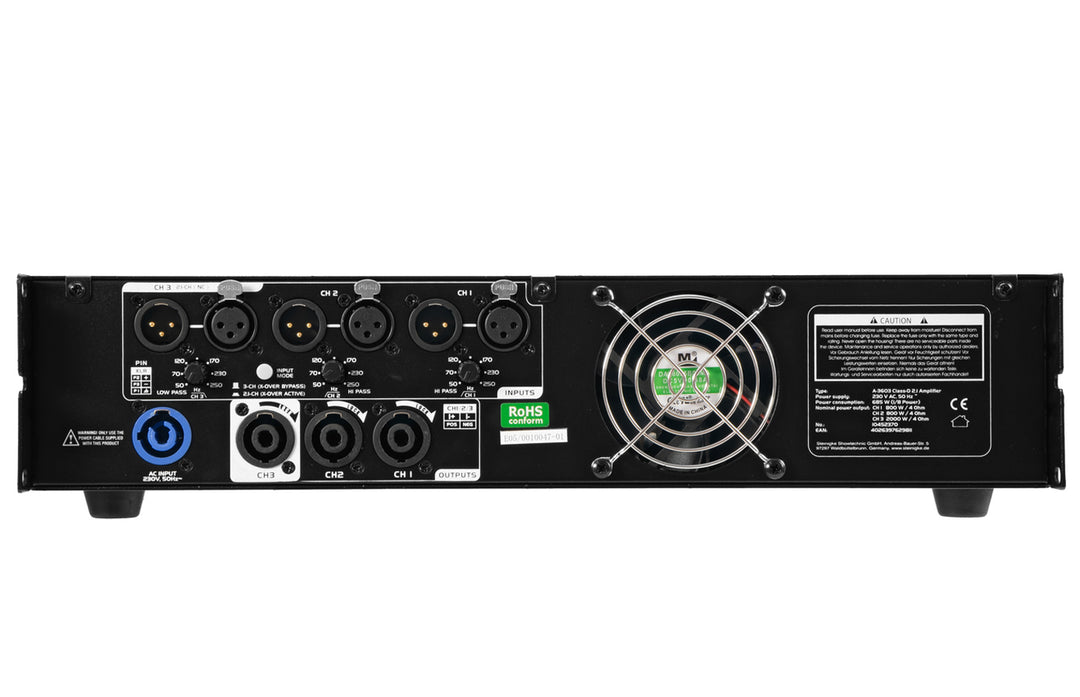 Omnitronic A-3603 ClaD 2.1 Verstärker