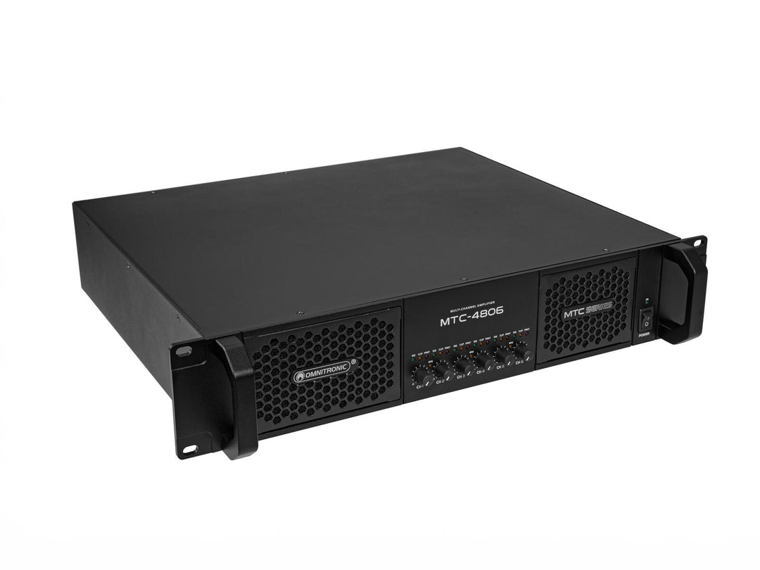 OMNITRONIC MTC-4806 6-Kanal-Verstärker