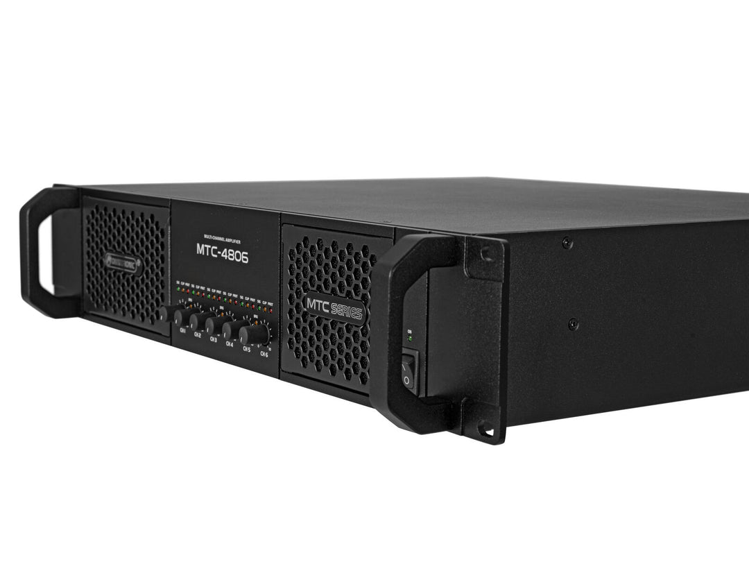 OMNITRONIC MTC-4806 6-Kanal-Verstärker