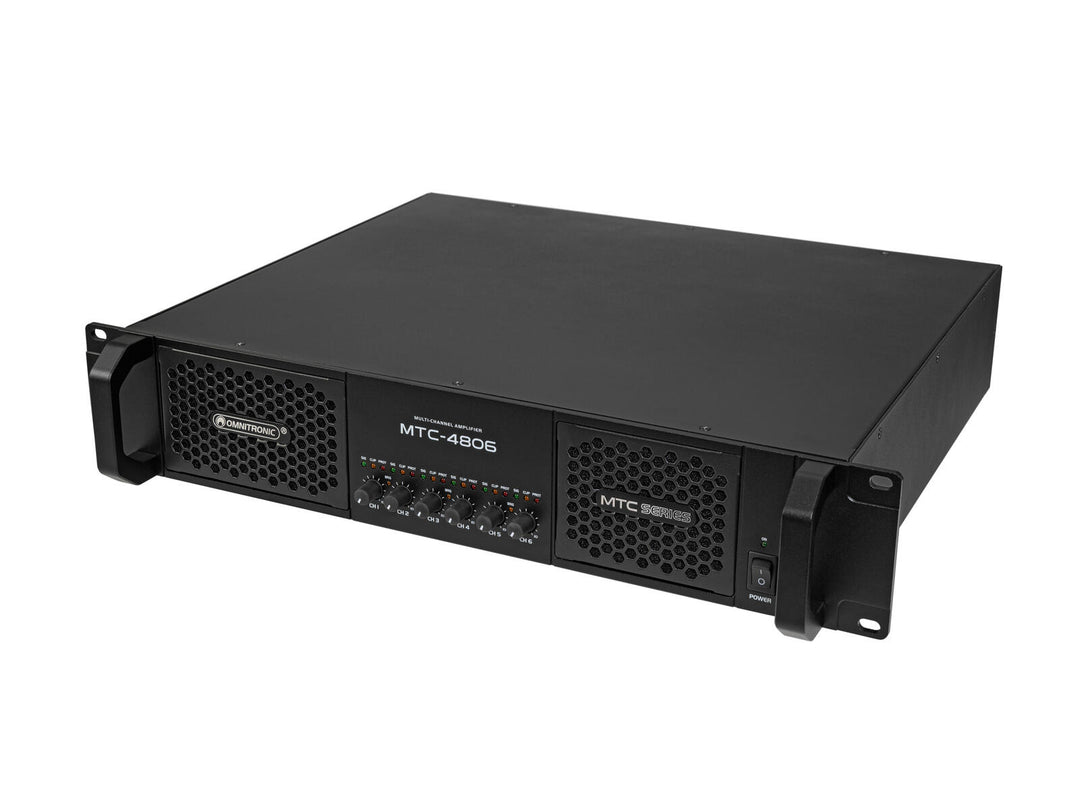 OMNITRONIC MTC-4806 6-Kanal-Verstärker
