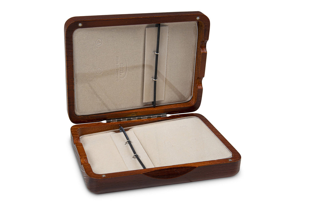 GEWA Reed case Tenorsaxophon 6 Blätter - Rotbraun lackiert