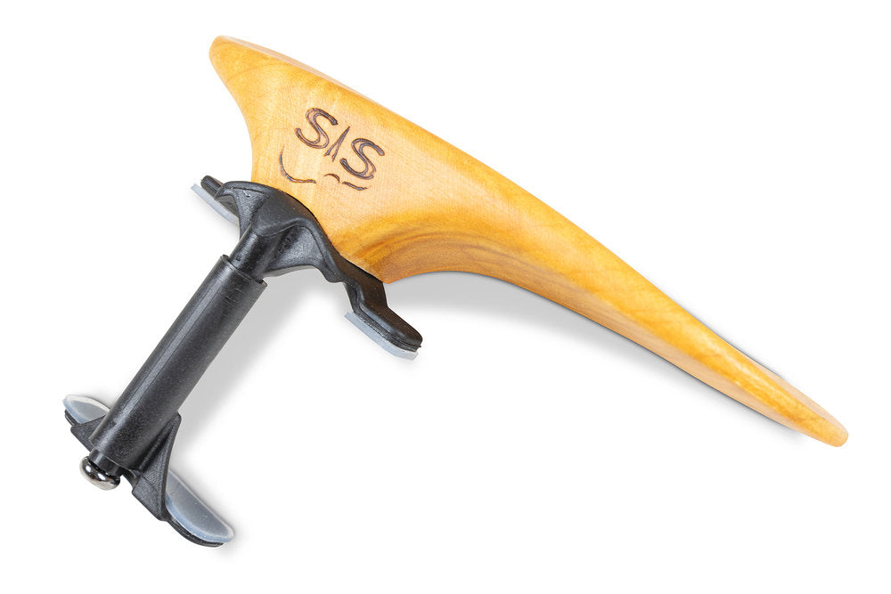 SAS Kinnhalter mit Carbonbasis, Ahorn, 24 mm hoch