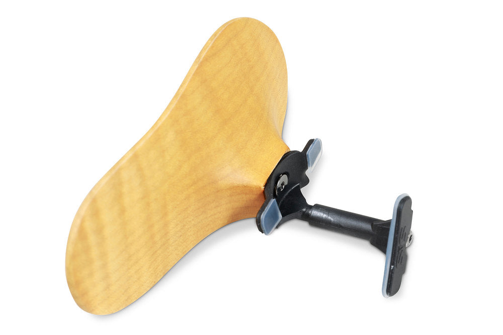 SAS Kinnhalter mit Carbonbasis, Ahorn, 28 mm hoch