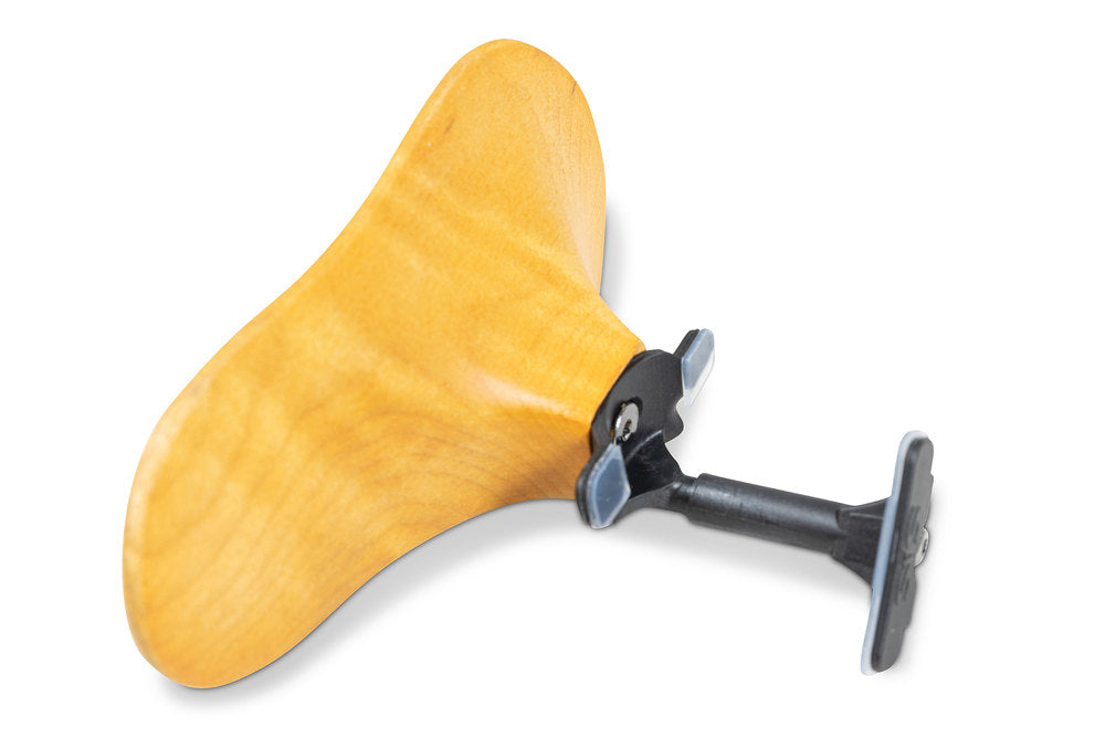 SAS Kinnhalter mit Carbonbasis, Ahorn, 32 mm hoch