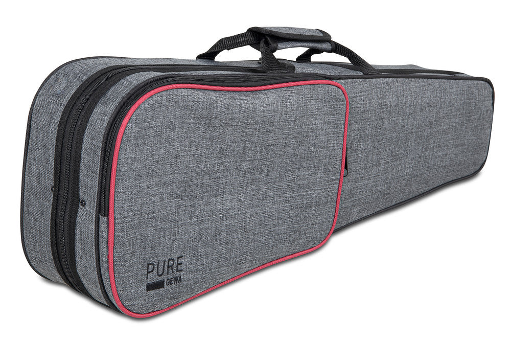 GEWA Pure CVF G 02 Formkoffer für Geige 1/2, grau und lila
