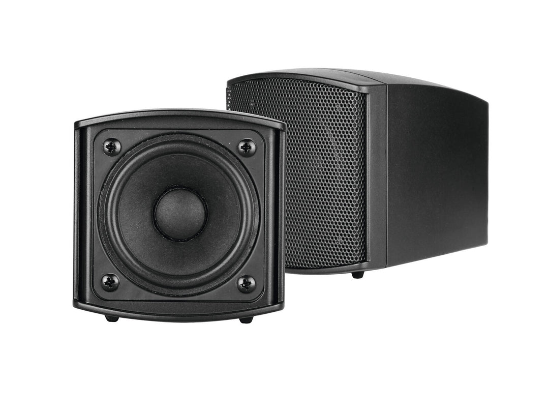 OMNITRONIC OD-2 Wandlautsprecher 8Ohms, schwarz 2x