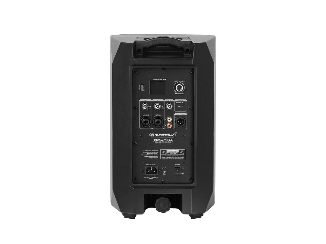 OMNITRONIC XNG-208A 2-way Lautsprecher, aktiv, DSP