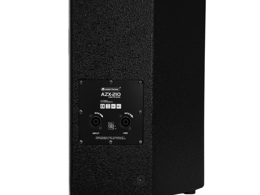OMNITRONIC AZX-210 2-Wege-Top 200W