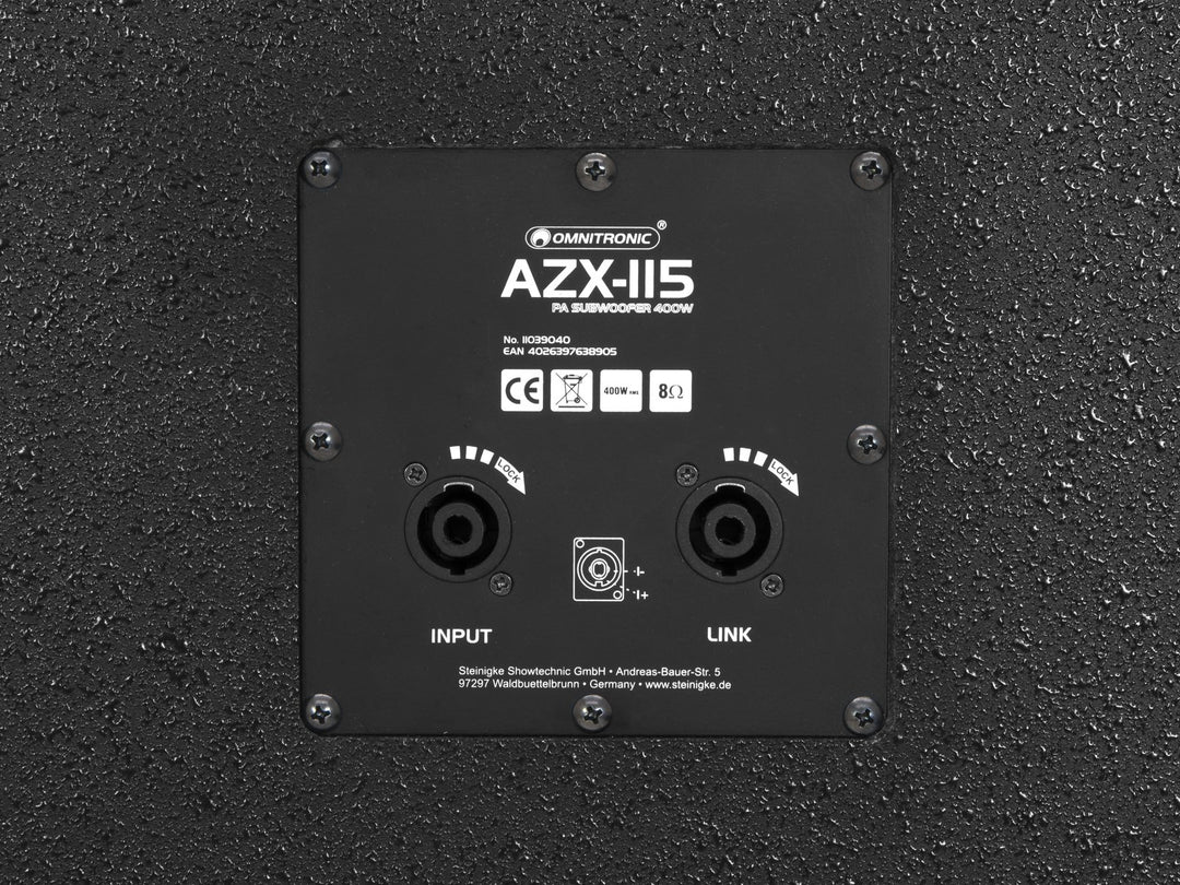 Omnitronic AZX-115 - Passiver Subwoofer