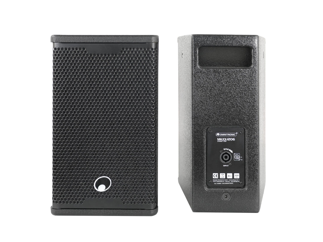OMNITRONIC MAXX-1206 2-Wege-Top 6.5" 2x