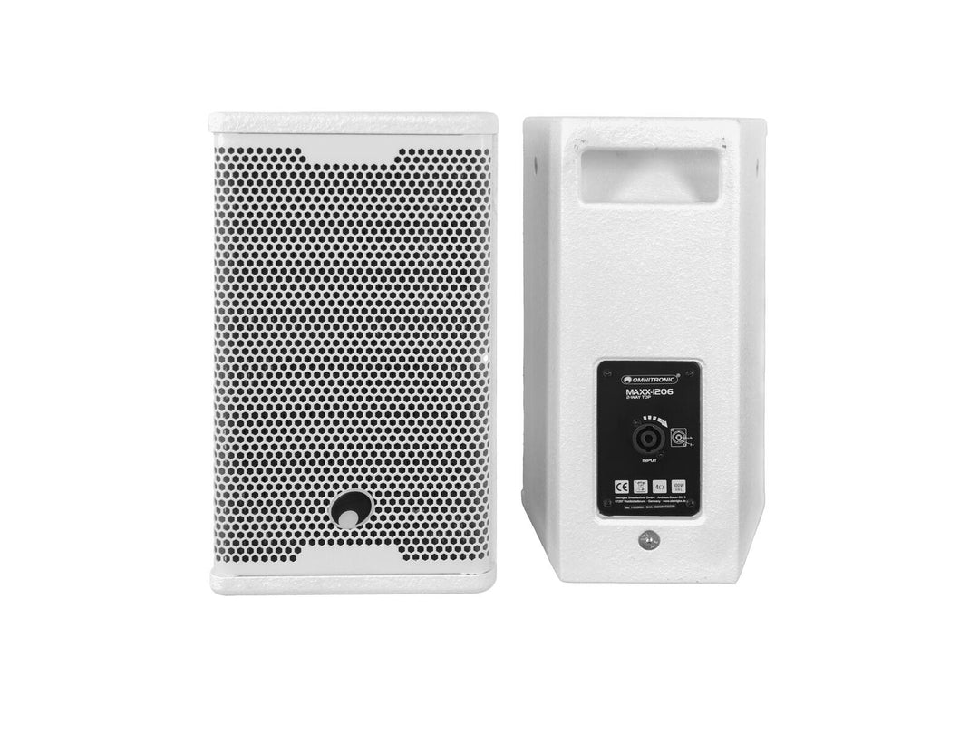 OMNITRONIC MAXX-1206DSP 2.1 Aktivsystem weiß