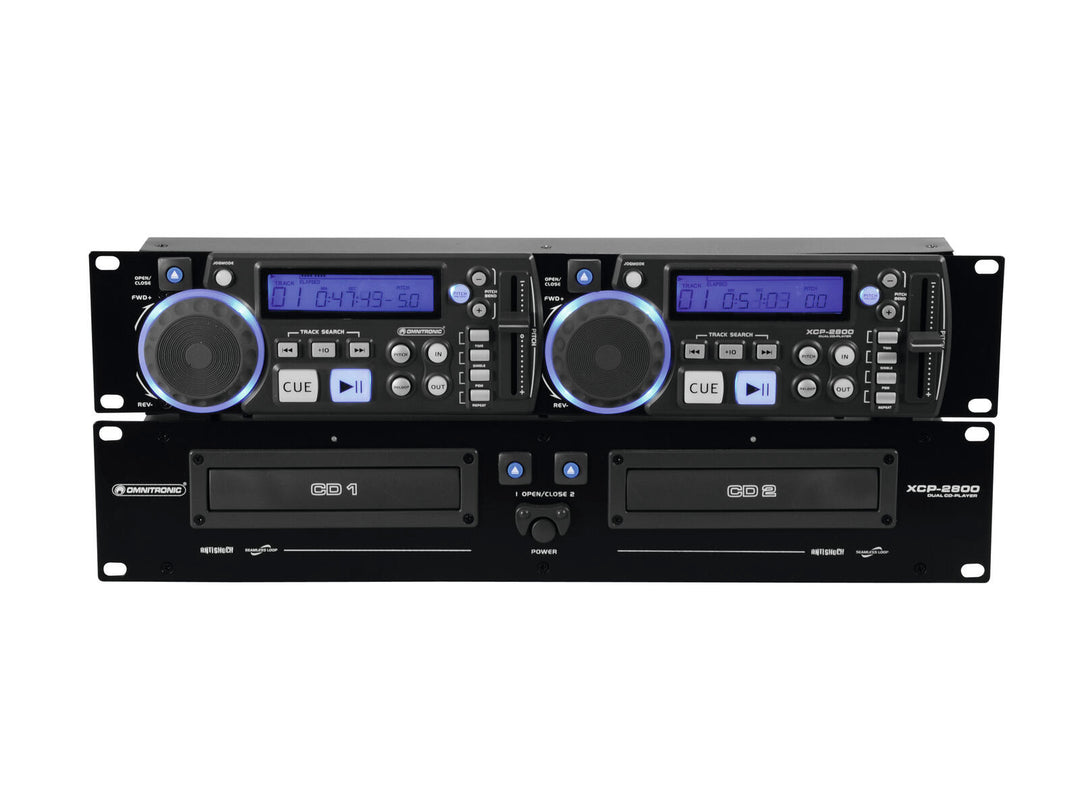 OMNITRONIC XCP-2800 Doppel-CD-Player