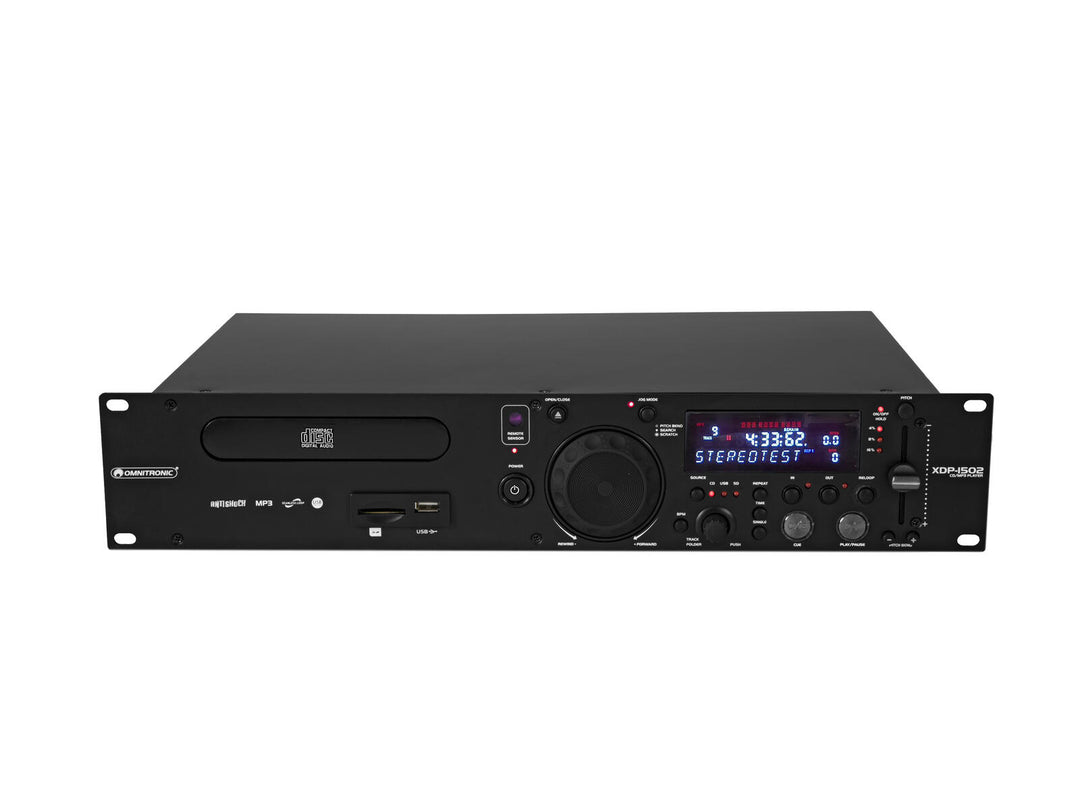OMNITRONIC XDP-1502 CD/MP3-Player