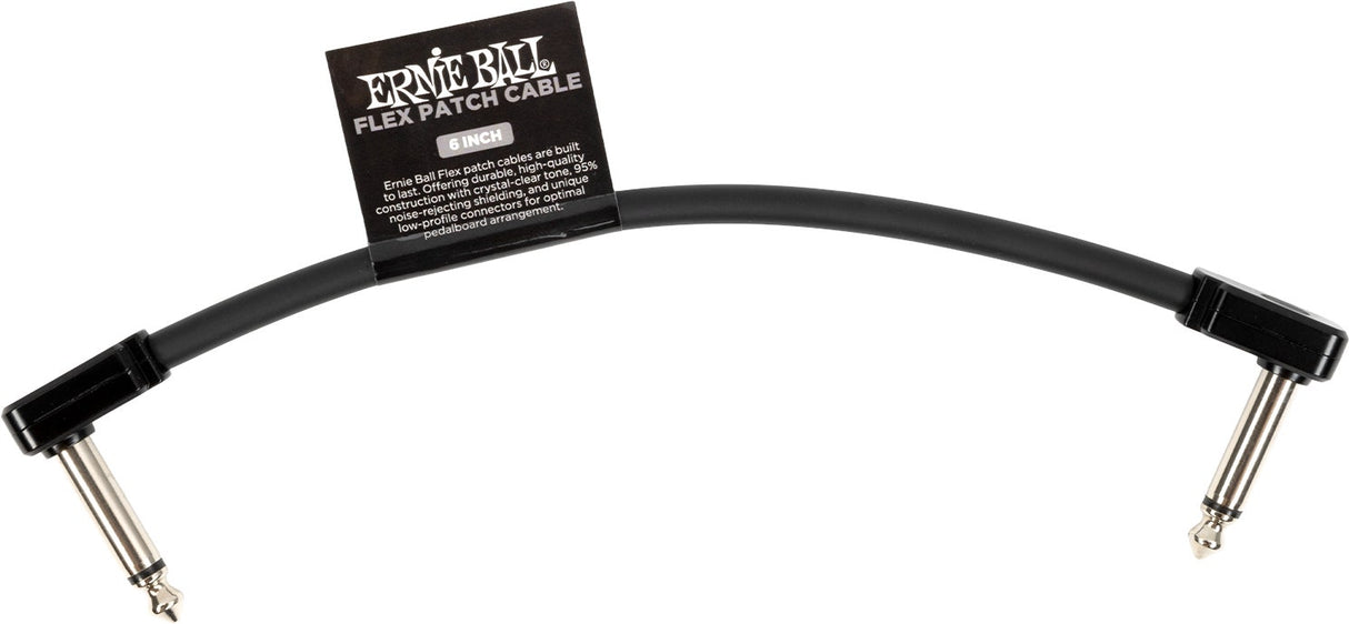 Ernie Ball 6439 Flex Patchkabel Black 15cm