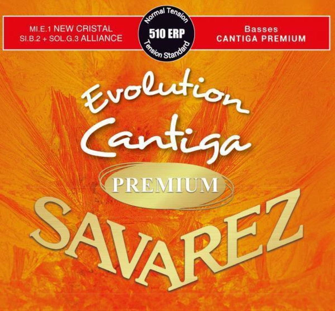 Savarez Saiten für klassische Gitarre Evolution Cantiga Premium - Set 510ERP (normal/medium)