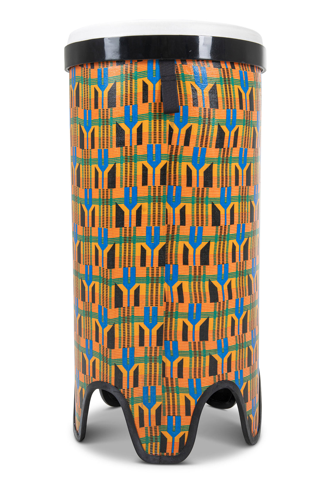 Toca Tubadora Freestyle II - 12" x 24" Kente Stoff (TSSTB-12K-FT)