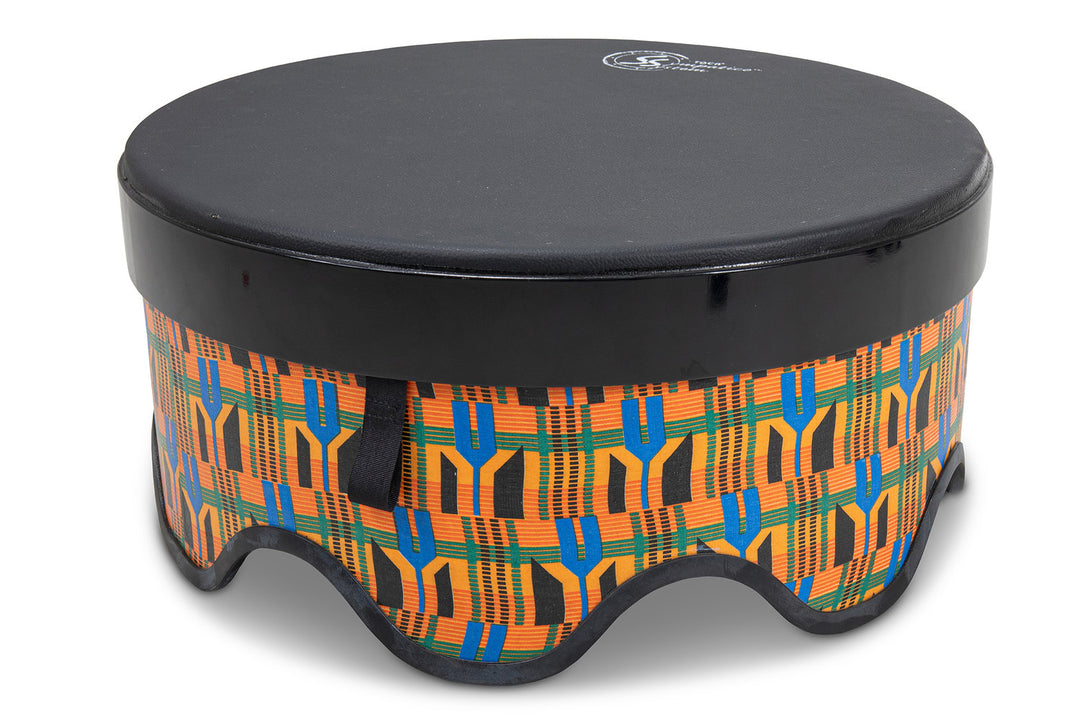 Toca Gathering Drum Freestyle II - Kente Cloth (TSSGD-18KS-SLP)