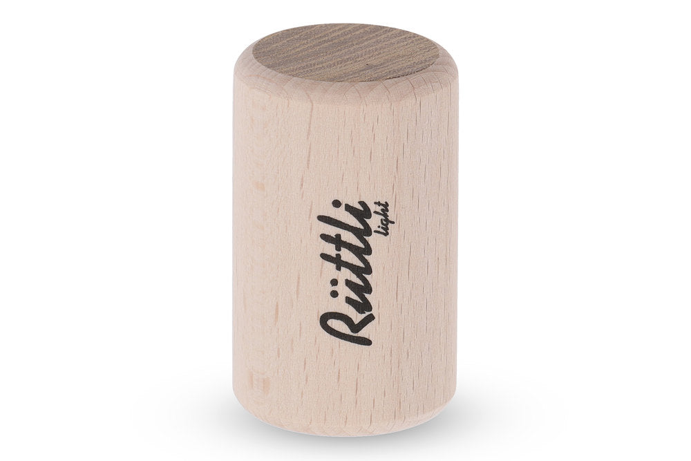 GEWA BSX kleiner Einzelshaker aus Buche mit Deckel aus Akazie
