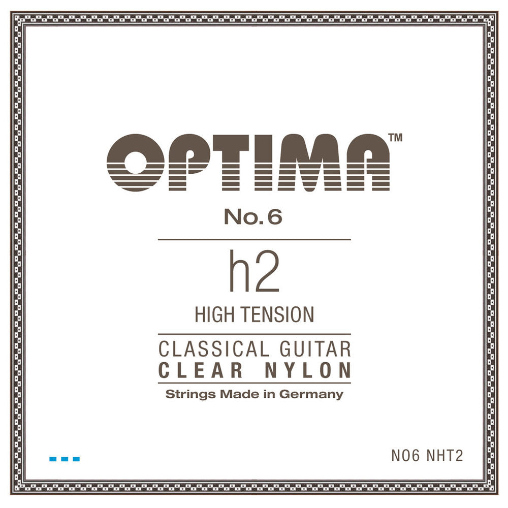 Optima No. 6 H/B2 klassische Gitarrensaite, Nylon, high tension