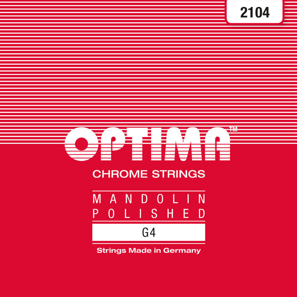 Optima 2104 Mandolinen saite G .036w, poliertes Chrom