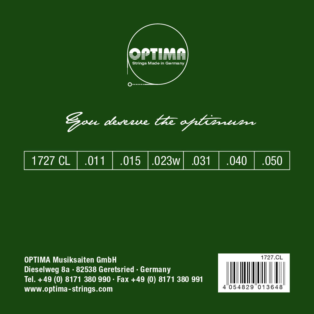 Optima Saiten für Akustikgitarren Bronze Saiten - Satz Custom-light (1727CL)