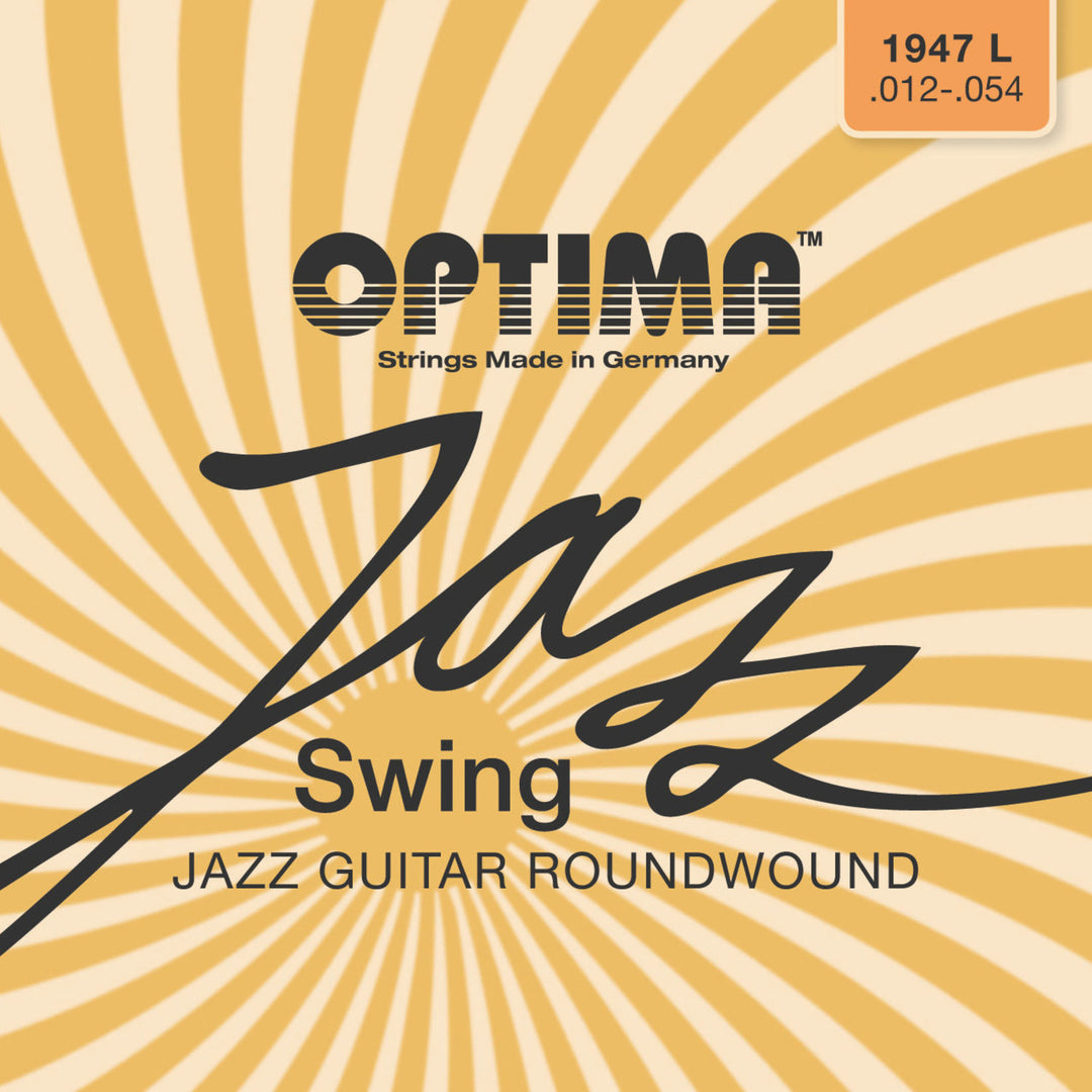 Optima Saiten für E-Gitarre Jazz Swing Chrom Round Wound - Set (1947L)