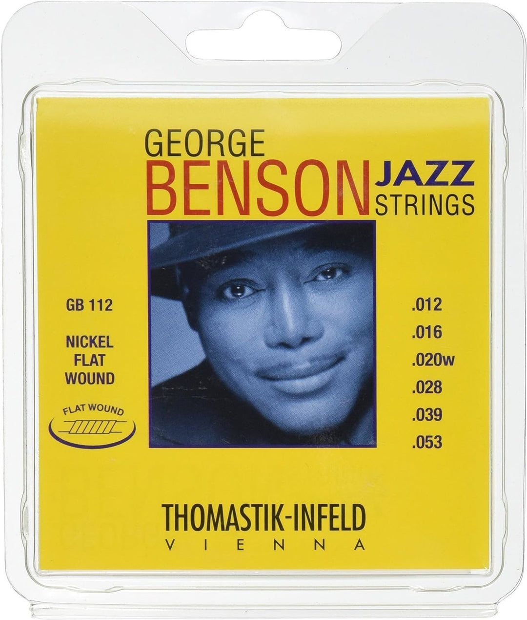 Thomastik-Infeld Saiten für E-Gitarren George Benson Jazz Gitarren - .053fw (GB53)
