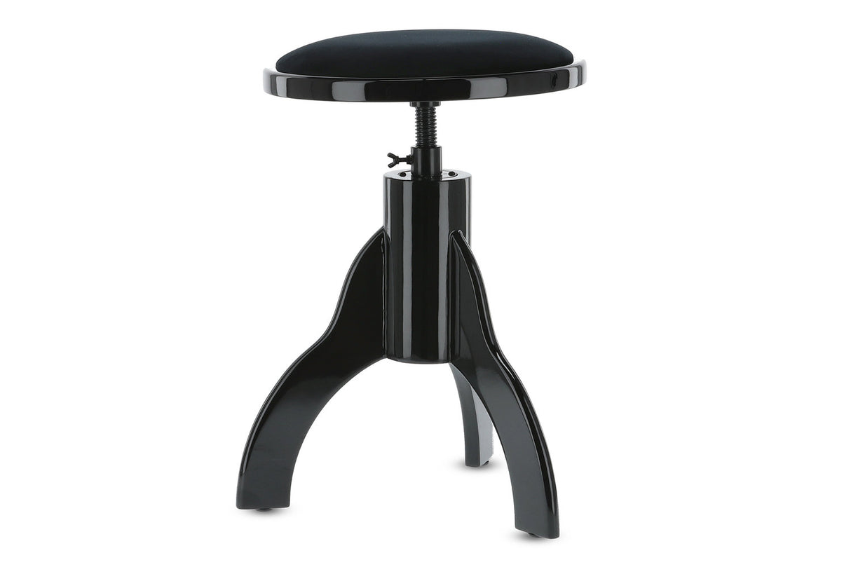 GEWA Piano Chair Deluxe - Black highgloss