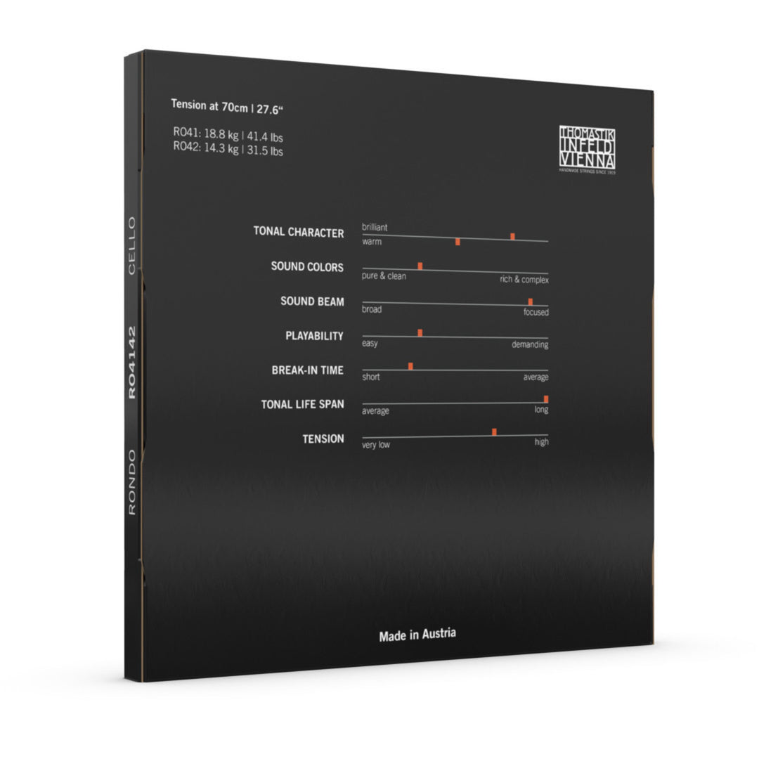 Thomastik-Infeld Cello Saiten Rondo - *Halbset A+D medium (4142)