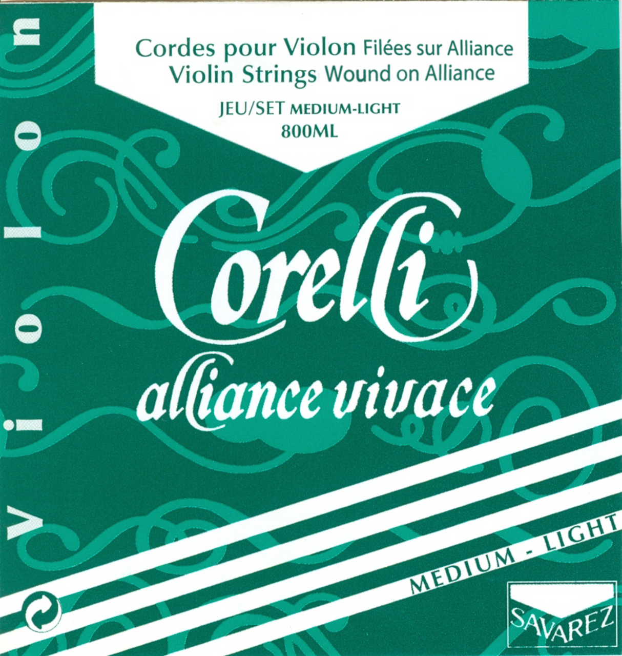 Corelli Geigen Saiten Alliance Vivace - Medium-light 800ML