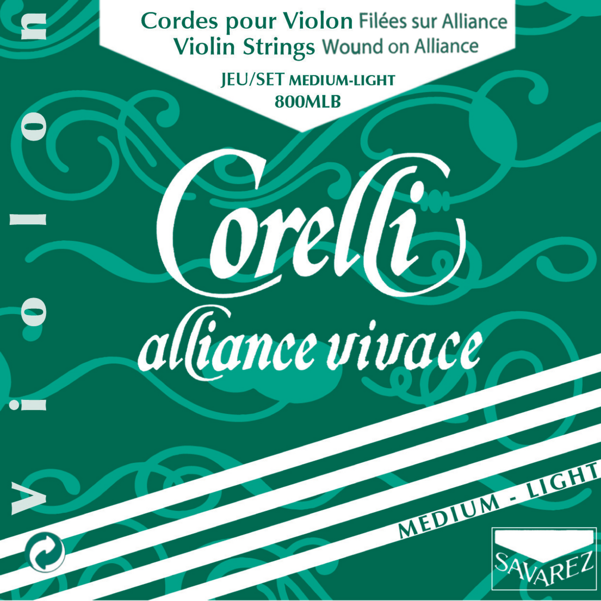 Corelli Geigen Saiten Alliance Vivace - Medium-light 800MLB