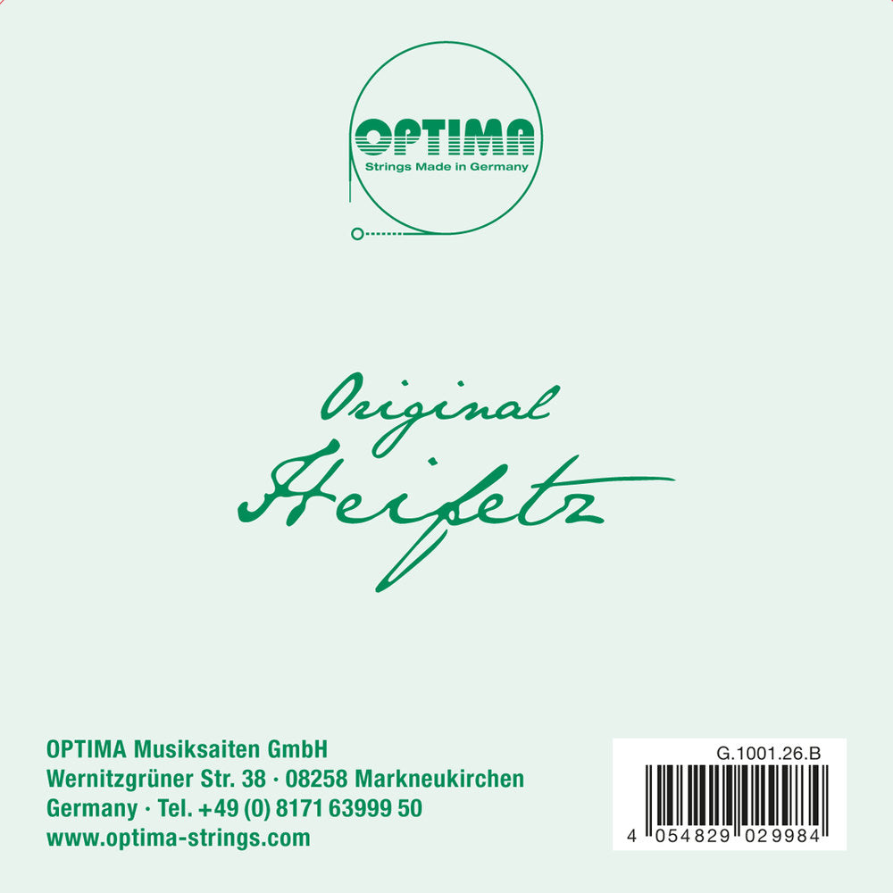 Optima Goldbrokat E-Saite 4/4-Geige, 0,26 mm, Kugel