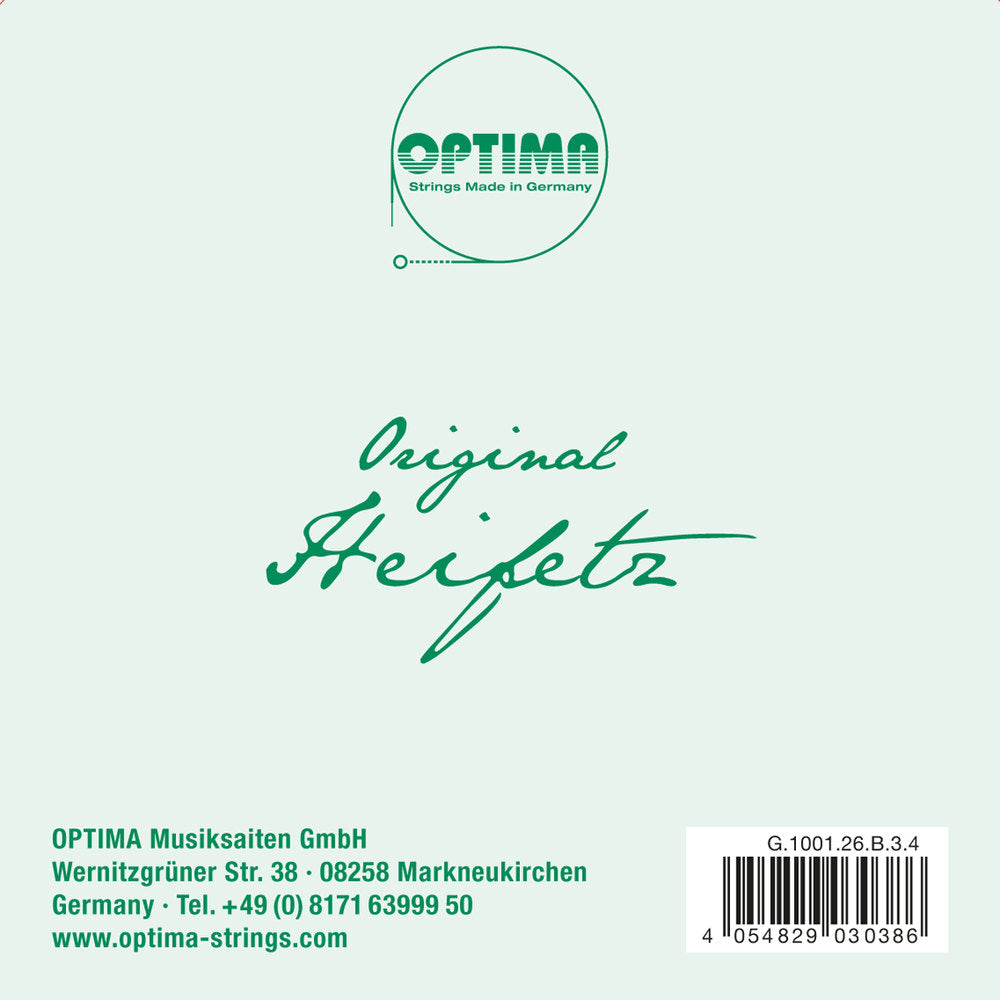 Optima Goldbrokat E-Saite 3/4-Geige, 0,26 mm, Kugel