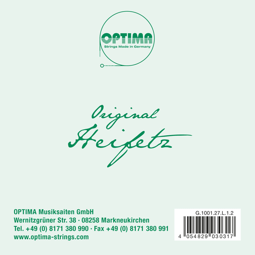 Optima Goldbrokat E-Saite 1/2-Geige, 0,27 mm, Schlaufe