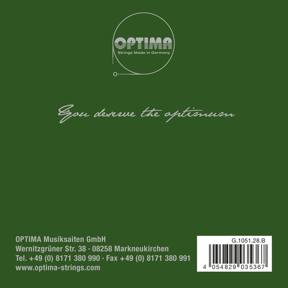 Optima Goldbrokat Premium E-Saite 4/4-geigen, 0,28 mm, Kugel