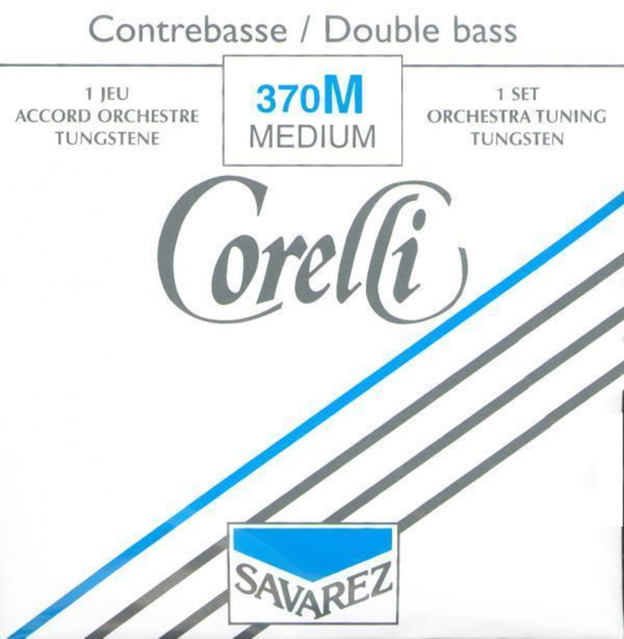 Corelli Kontrabass-Saiten Orchesterstimmung Wolfram - Extra stark (372TX)