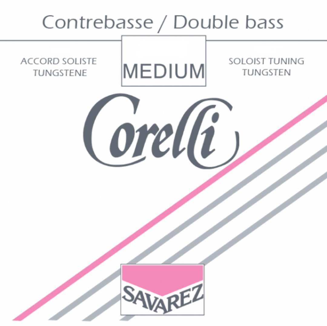 Corelli Kontrabass Saiten Solo Stimmung Nickel - Medium (361M)