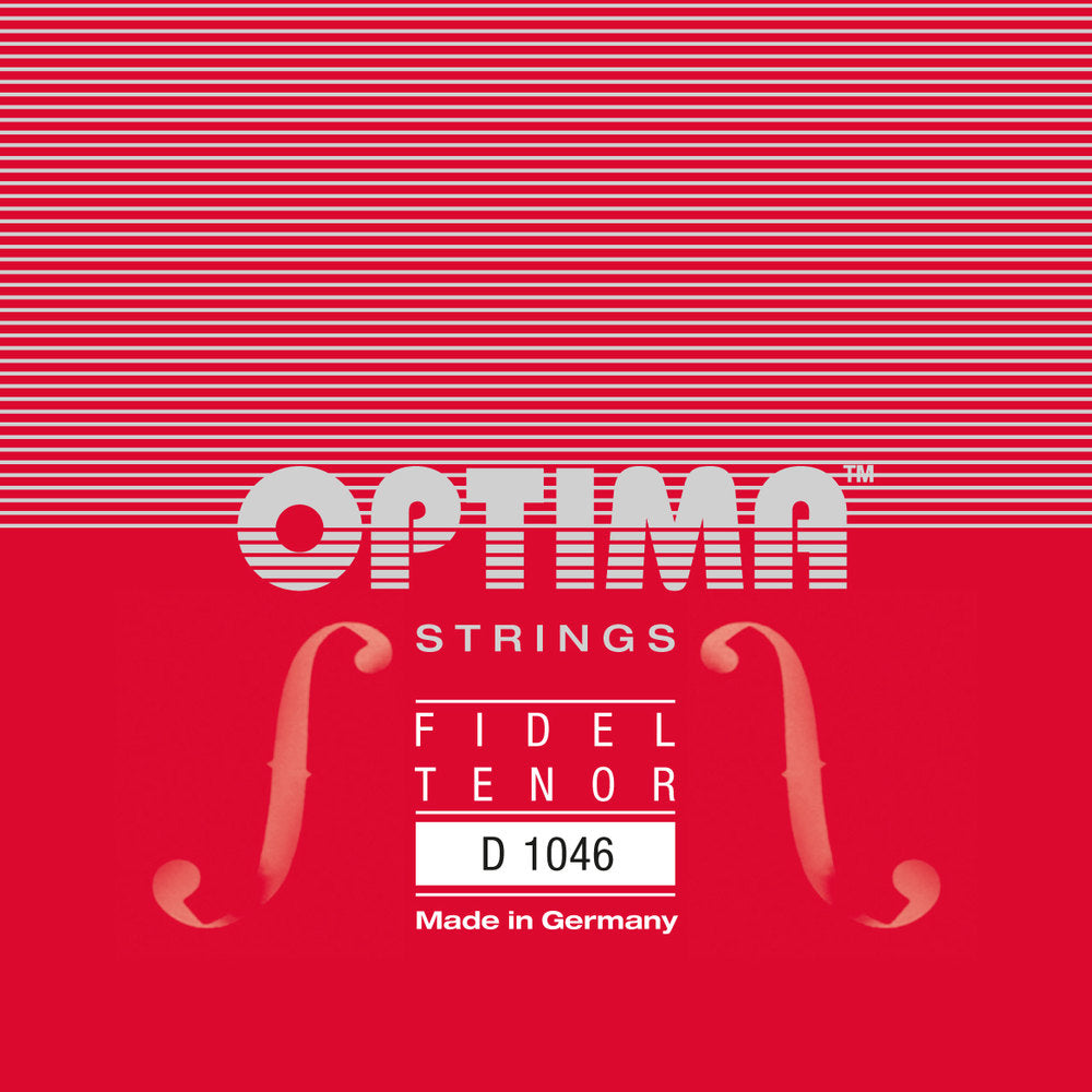 Optima 1046 Saite D6 für 6-saitige Tenorfidel, versilbert