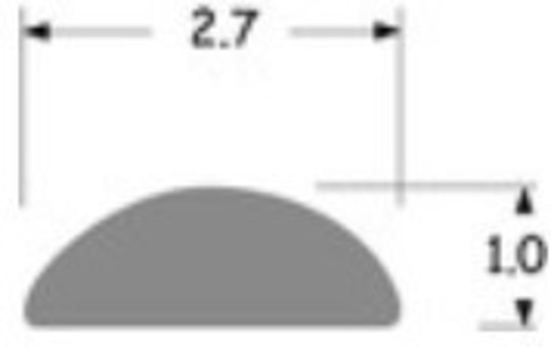 Partsland Bunddraht Neusilber - b:2.7 x a:2.8 mm (Gitarren/Bass)