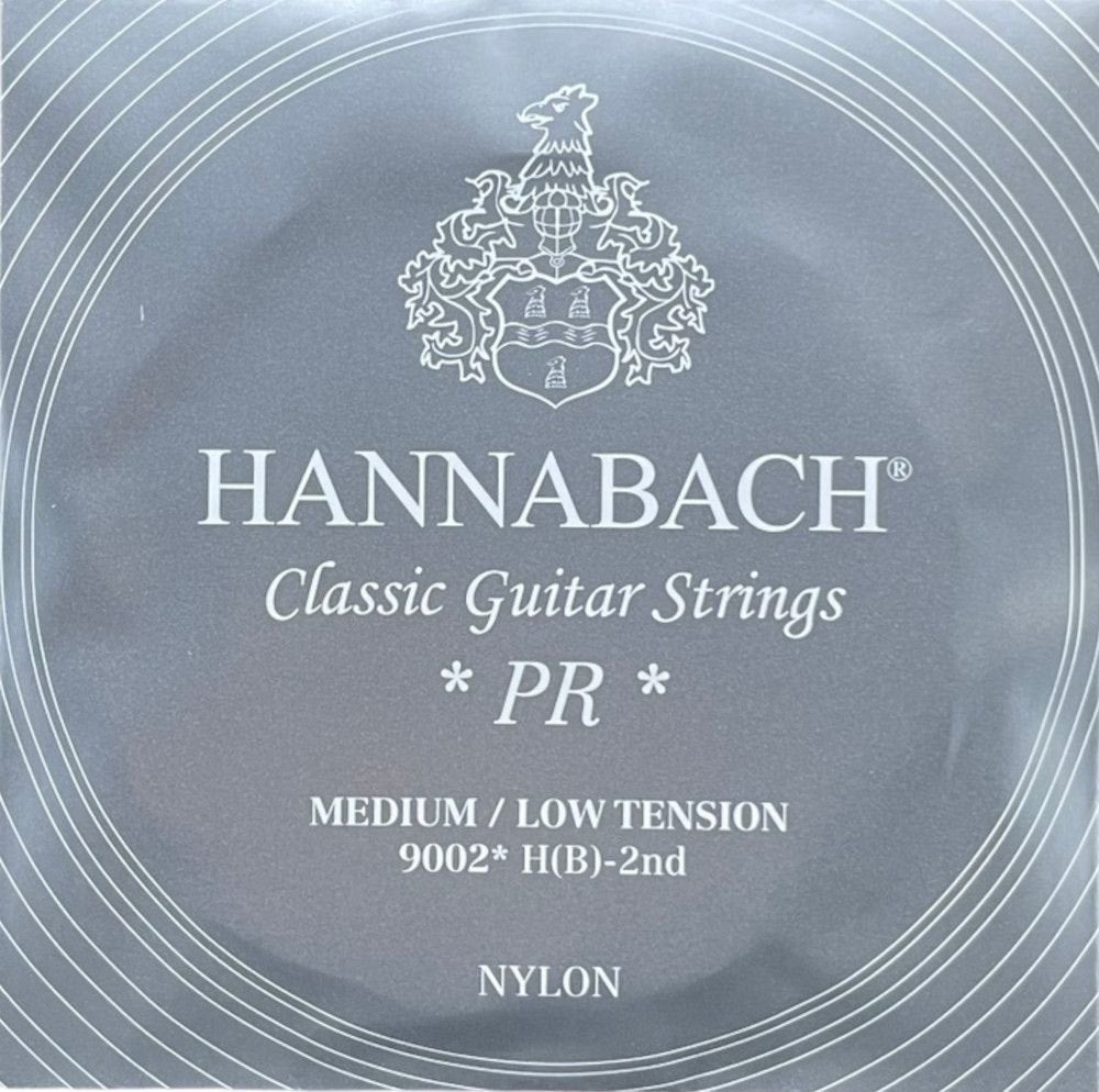 Hannabach 900 H/B2 Diskantsaite, klassische Gitarre, medium/niedrige Spannung