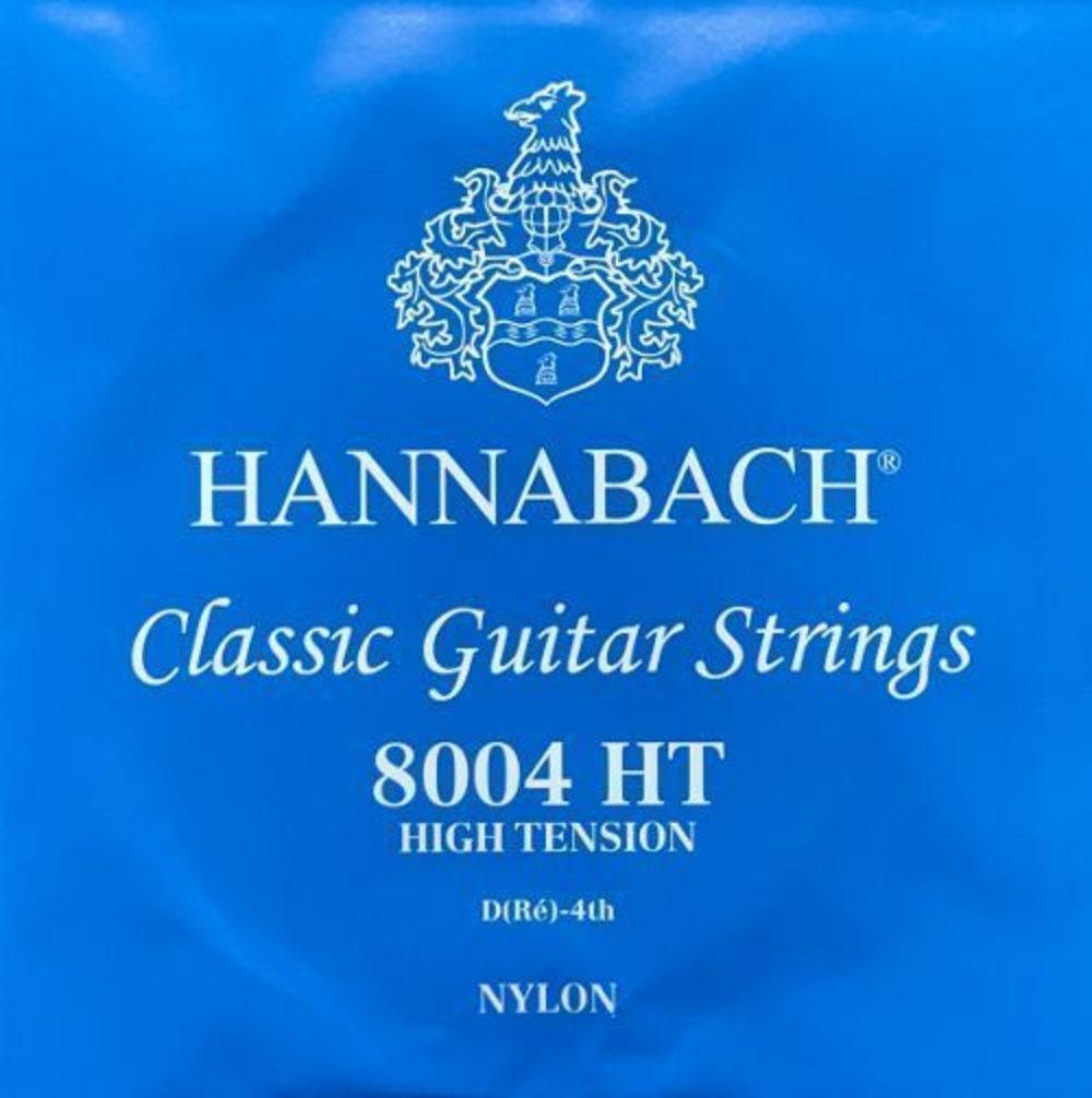 Hannabach 800 D4 Basssaite für klassische Gitarre, hohe Spannung