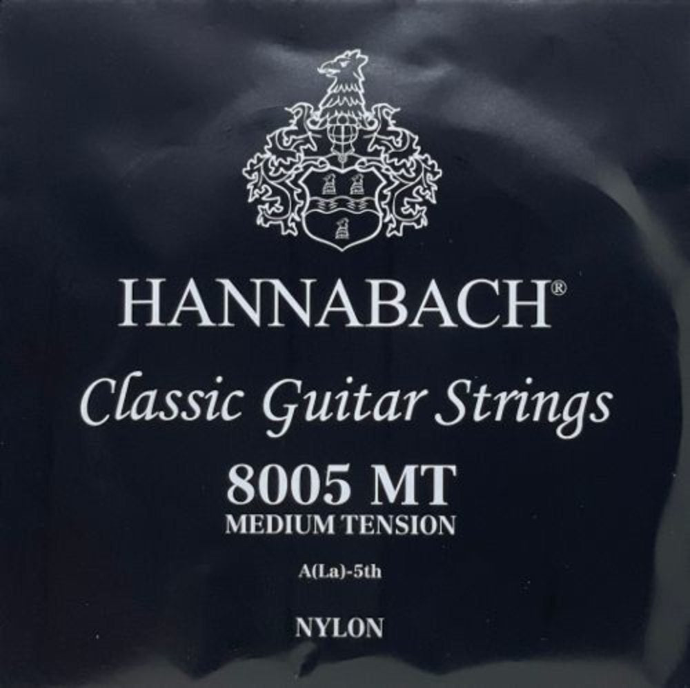 Hannabach 800 A5 Basssaite für klassische Gitarre, medium tension