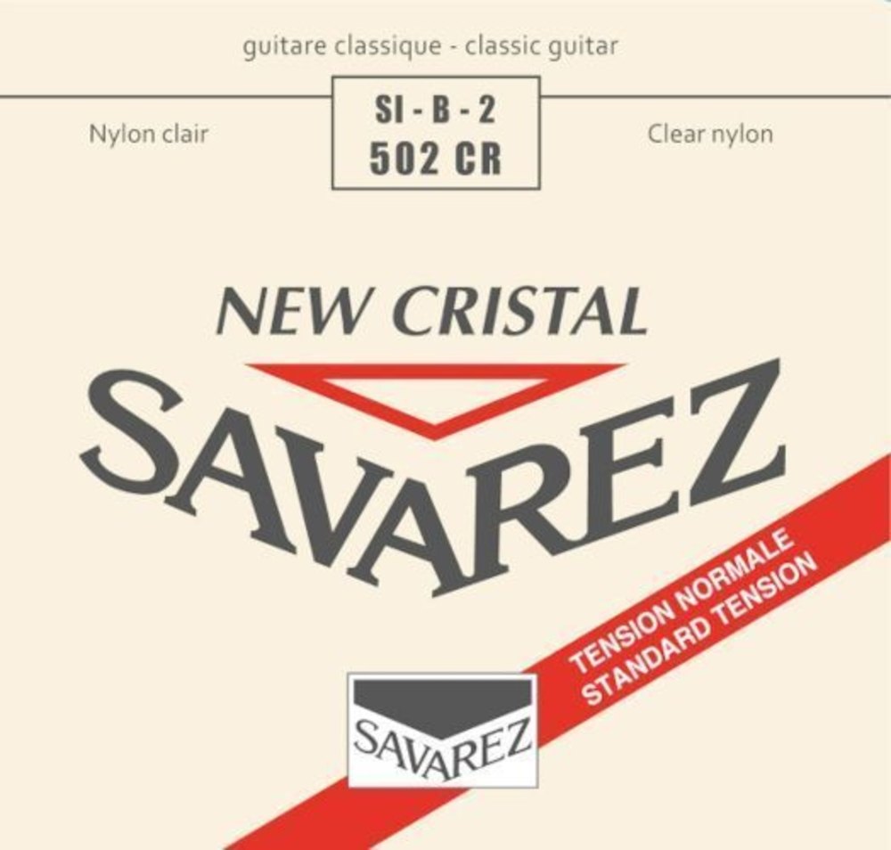 Savarez 502CR Corum New Cristal H/B2 Diskantsaite, normale Spannung