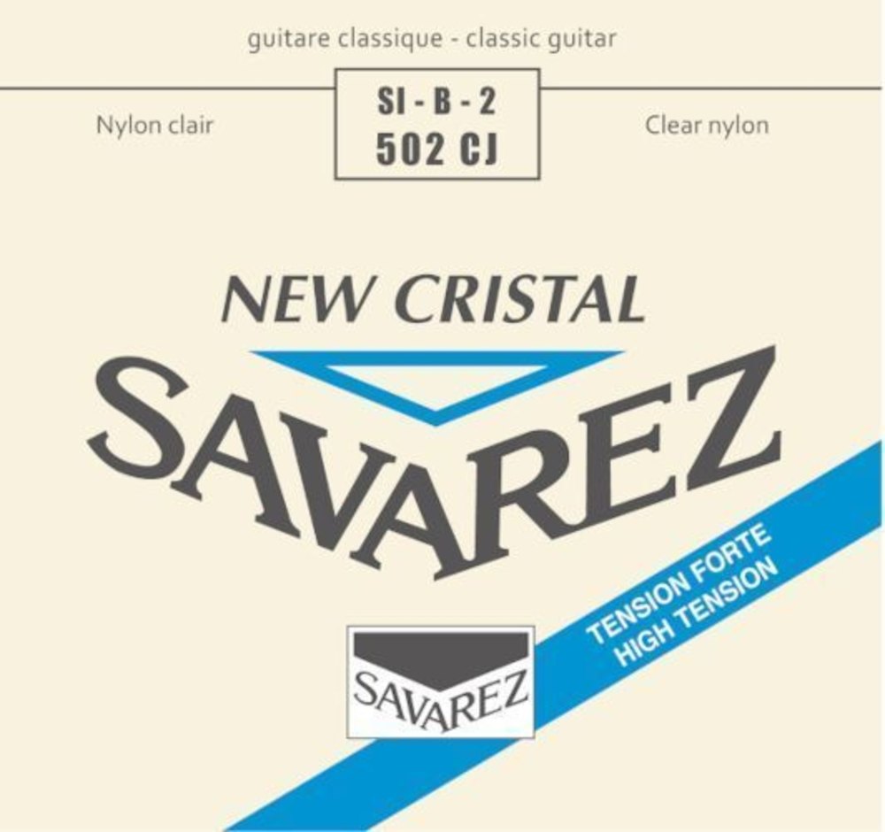 Savarez 502CJ Corum New Cristal H/B2 Diskantsaite, hohe Spannung