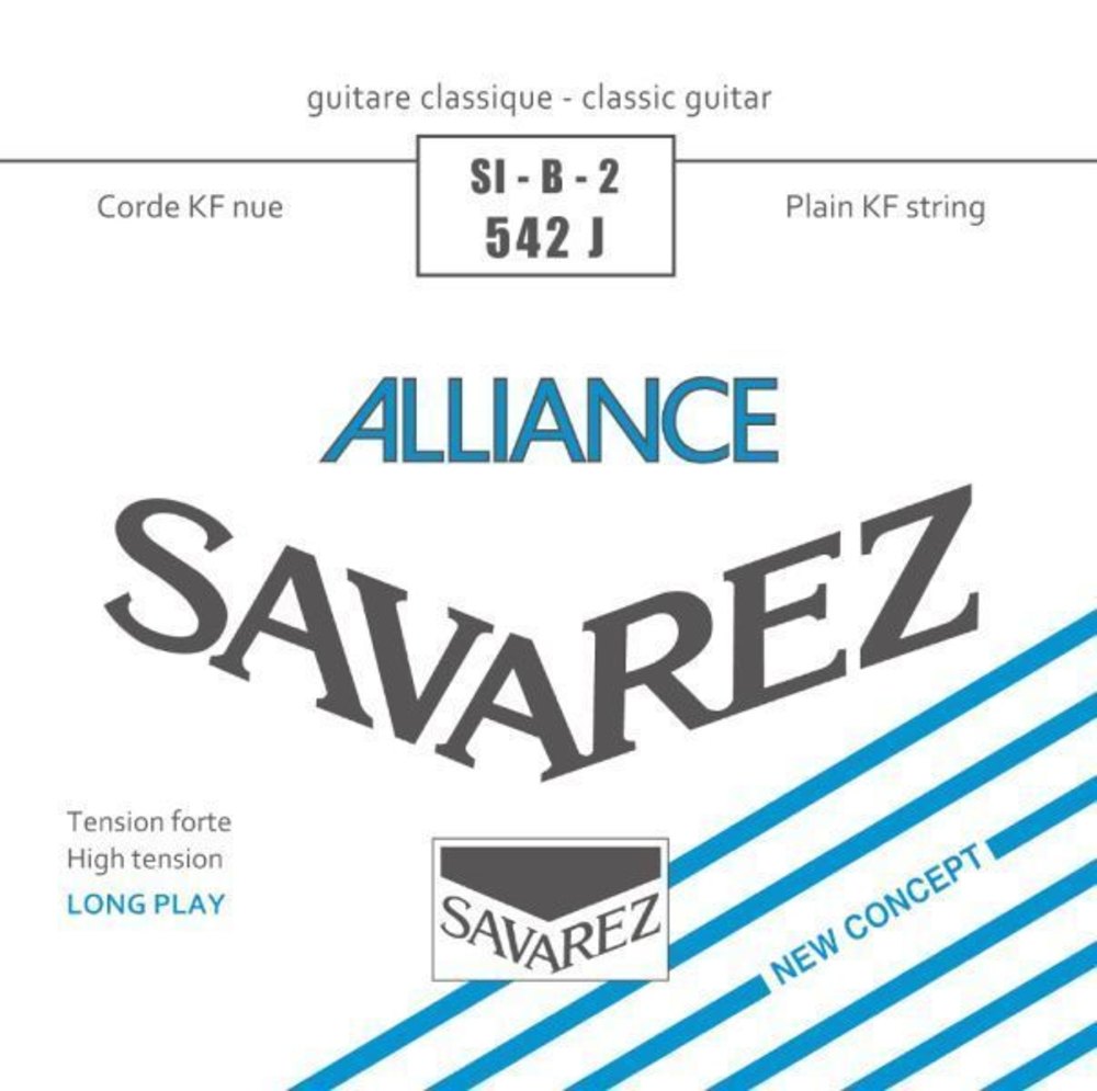 Savarez 542J Alliance HT Classic H/B2 Diskantsaite, High tension