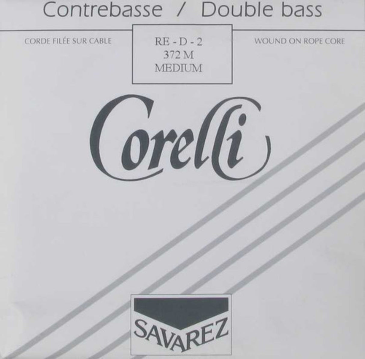 Corelli Kontrabass-Saiten Orchesterstimmung Wolfram - Medium (372M)