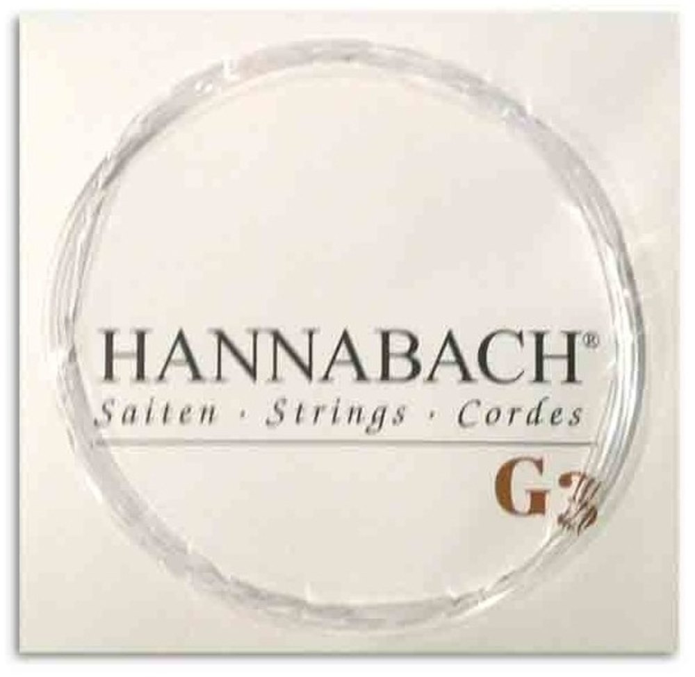 Hannabach 890 3/4 G3 blanke Saite für Kindergitarre, medium tension