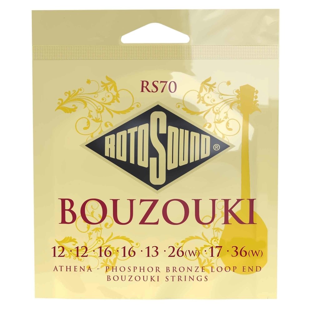 Rotosound RS70 Athena Saitensatz für griechische Bouzouki